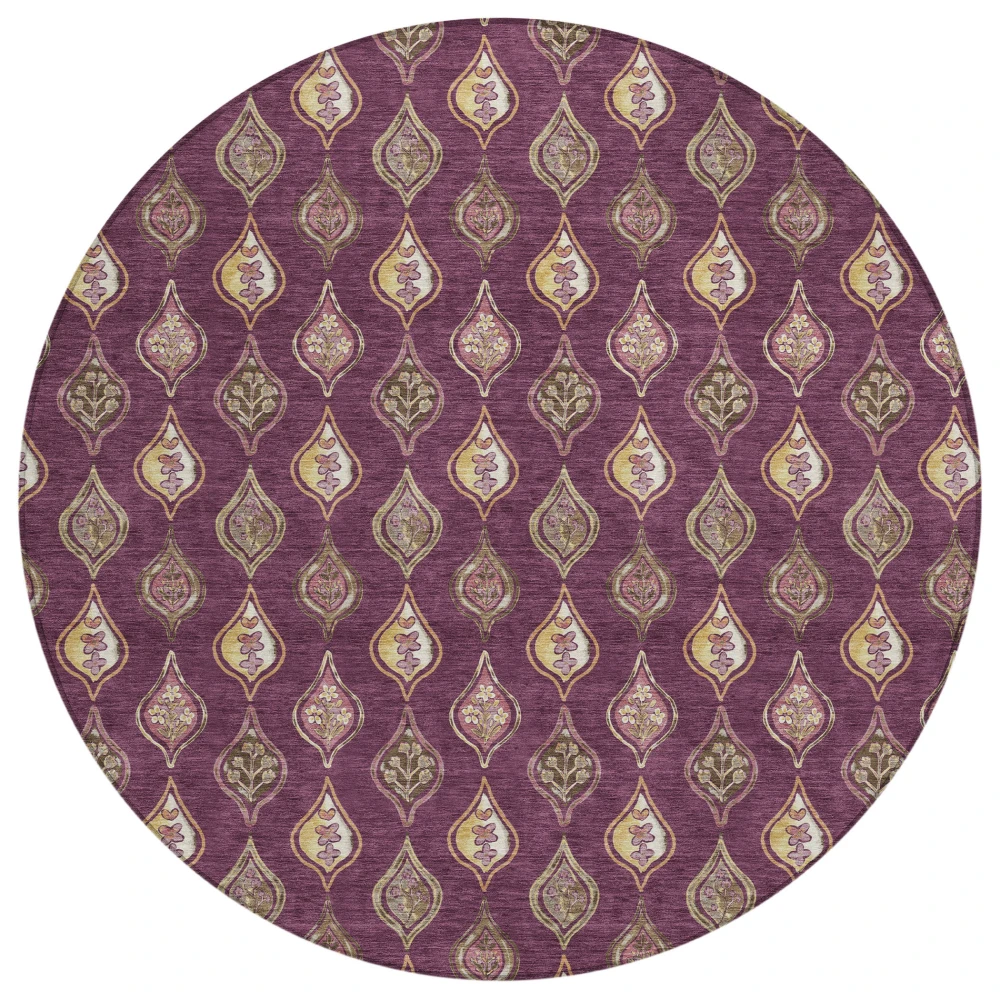 Chantille ACN2632 Eggplant 8' x 8' Rug