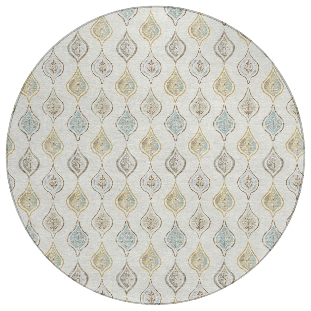Chantille ACN2632 Ivory 8' x 8' Rug