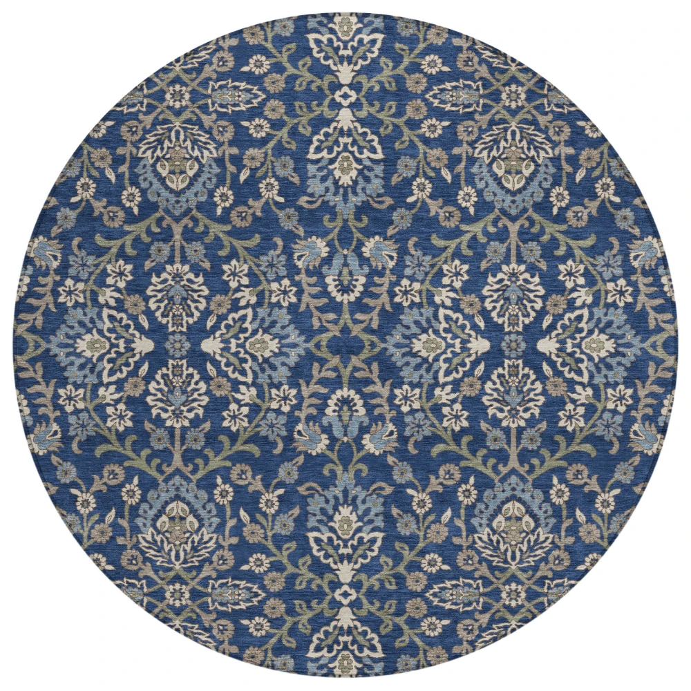 Chantille ACN2634 Navy 8' x 8' Rug