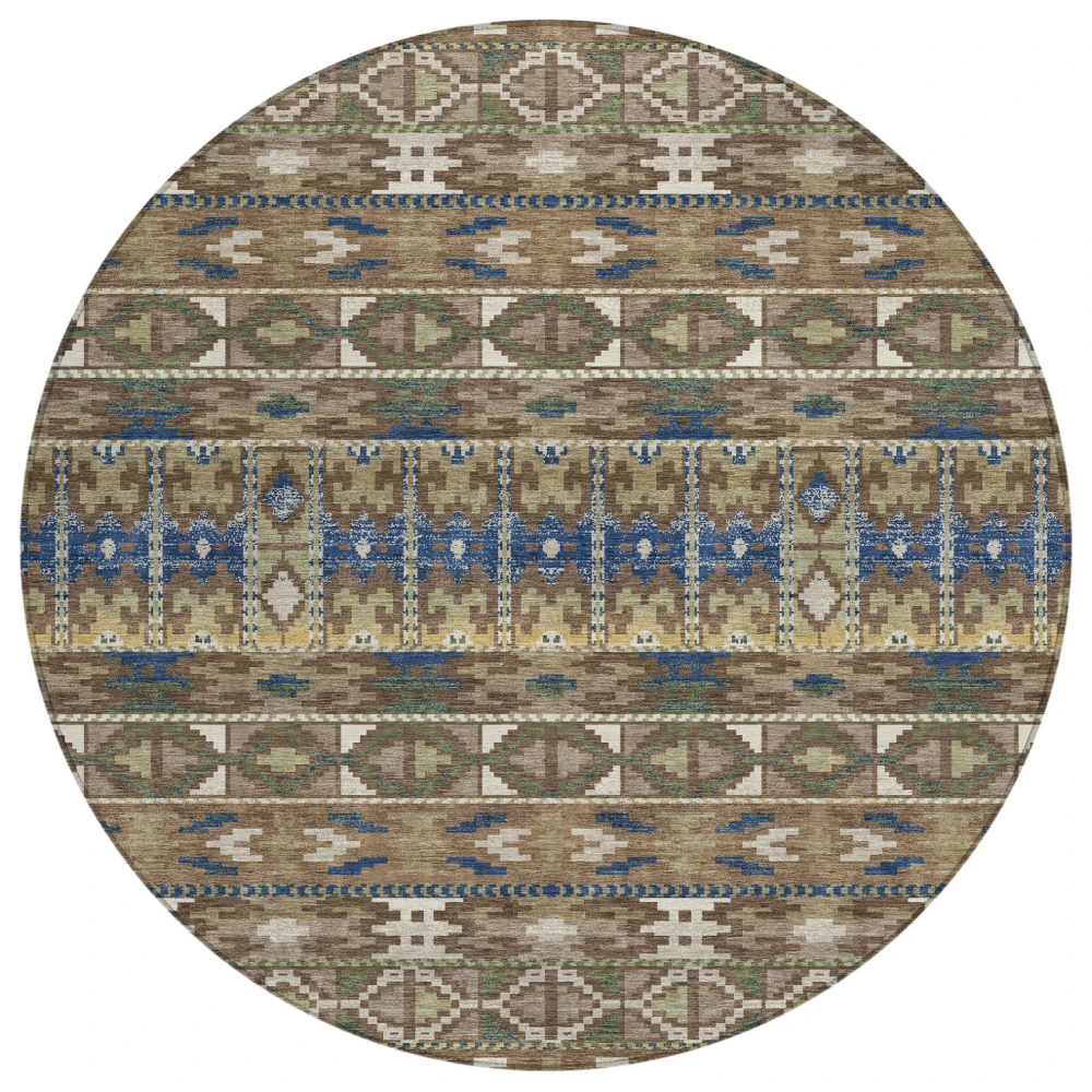 Chantille ACN2635 Brown 8' x 8' Rug
