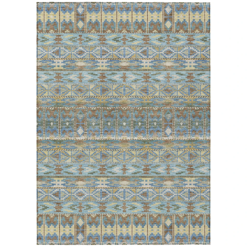 Chantille ACN2635 Teal 3' x 5' Rug