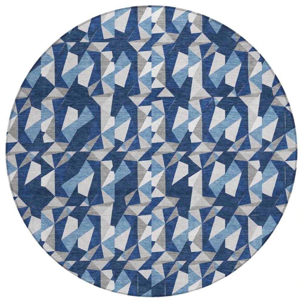 Chantille ACN2636 Navy 8' x 8' Rug