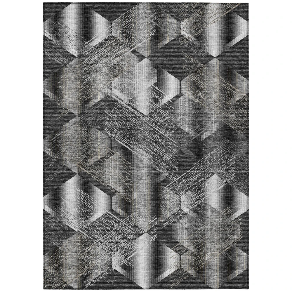 Chantille ACN2637 Black 8' x 10' Rug