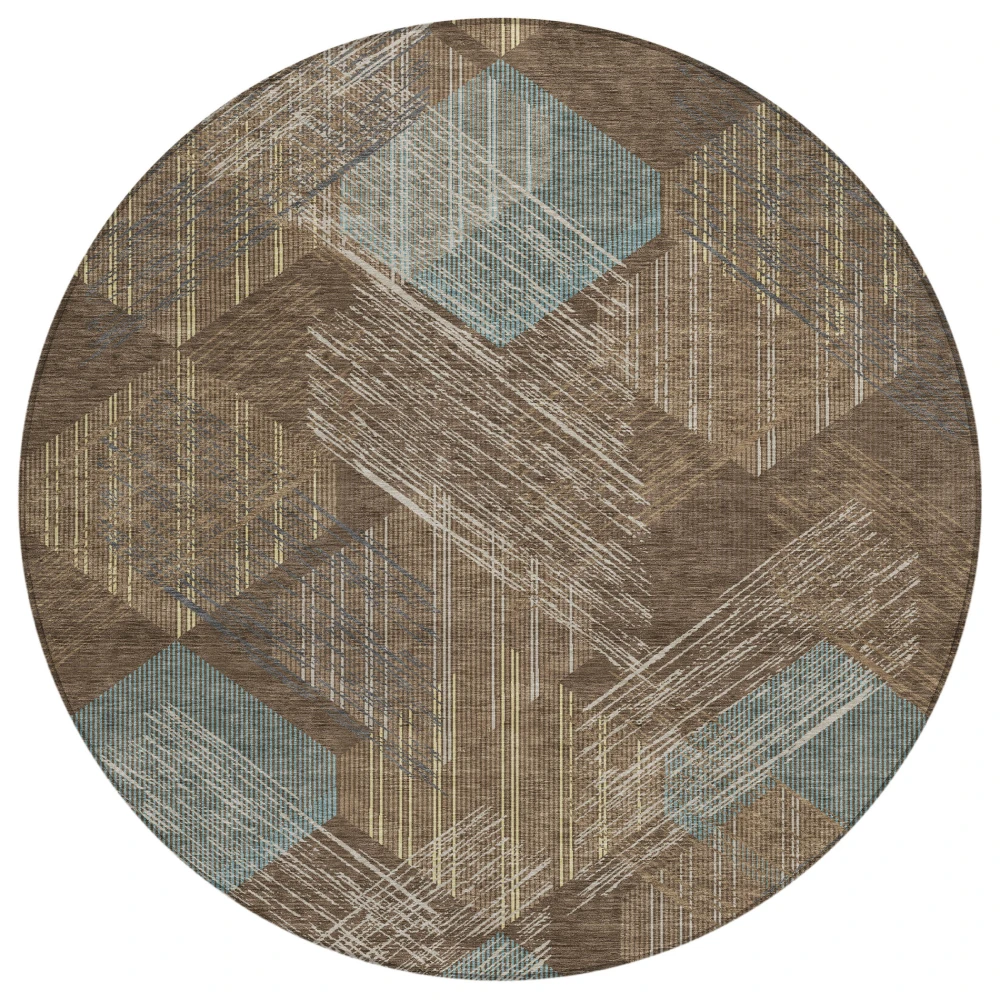 Chantille ACN2637 Chocolate 8' x 8' Rug