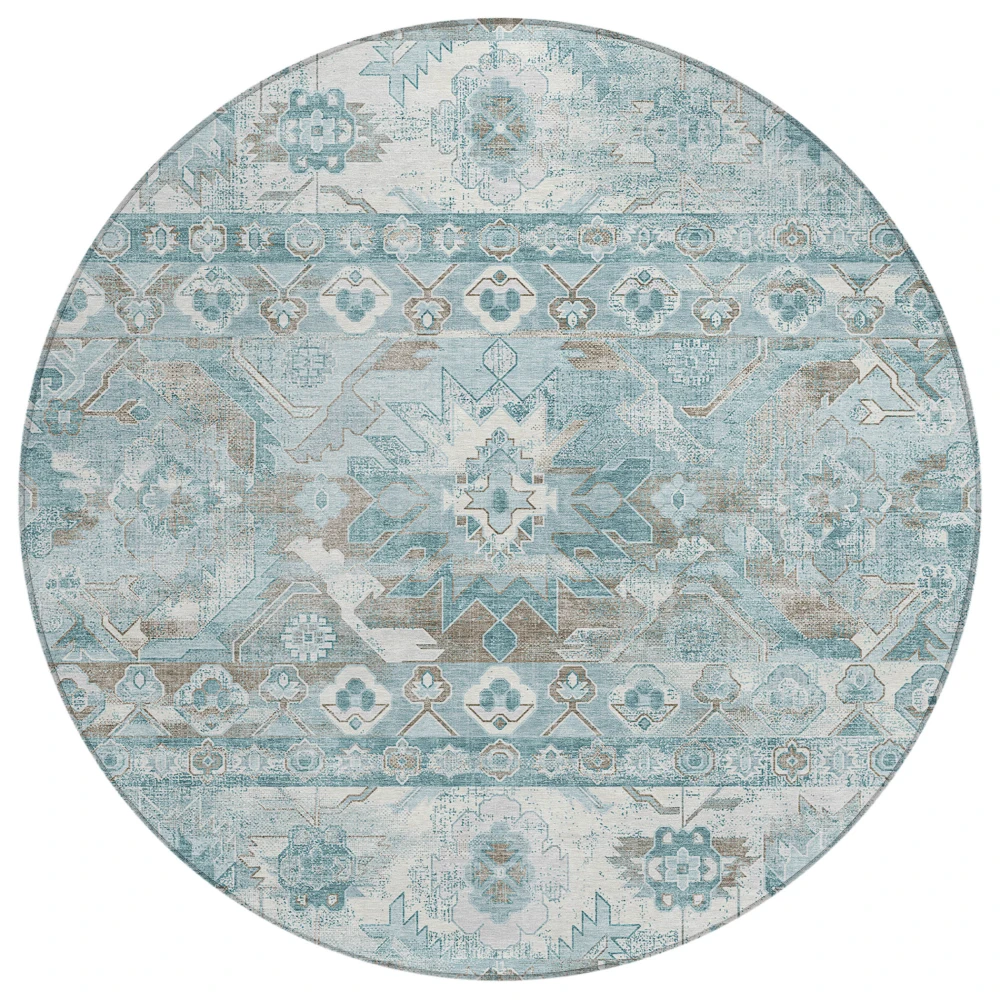 Chantille ACN2638 Teal 8' x 8' Rug