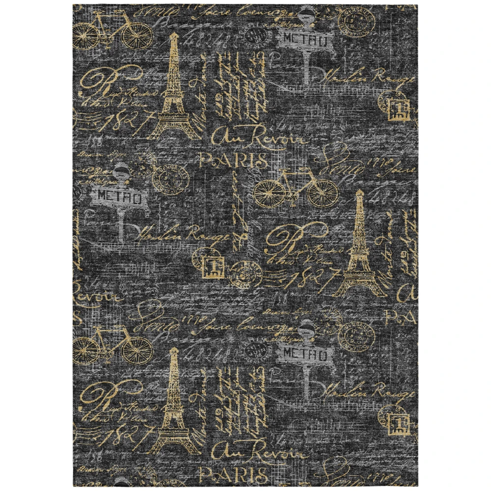 Chantille ACN2639 Black 10' x 14' Rug