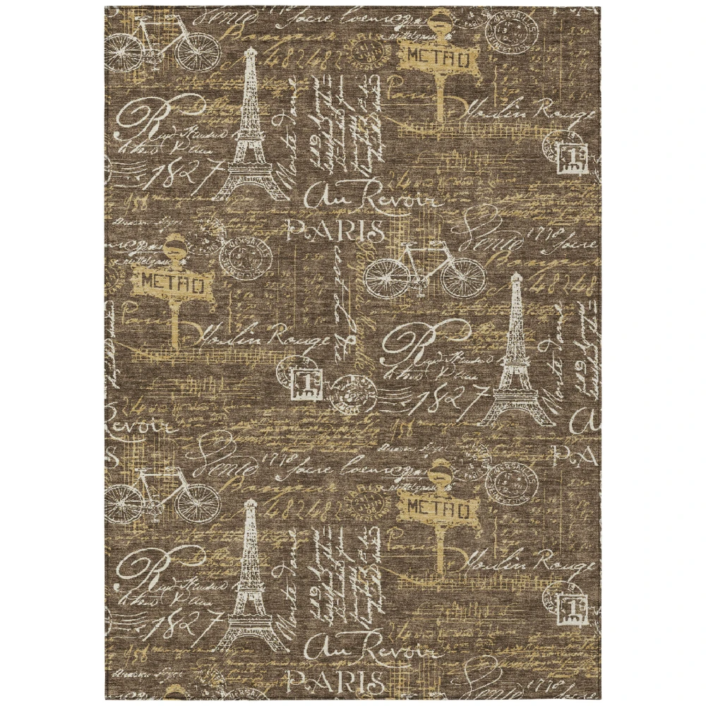 Chantille ACN2639 Chocolate 5' x 7'6