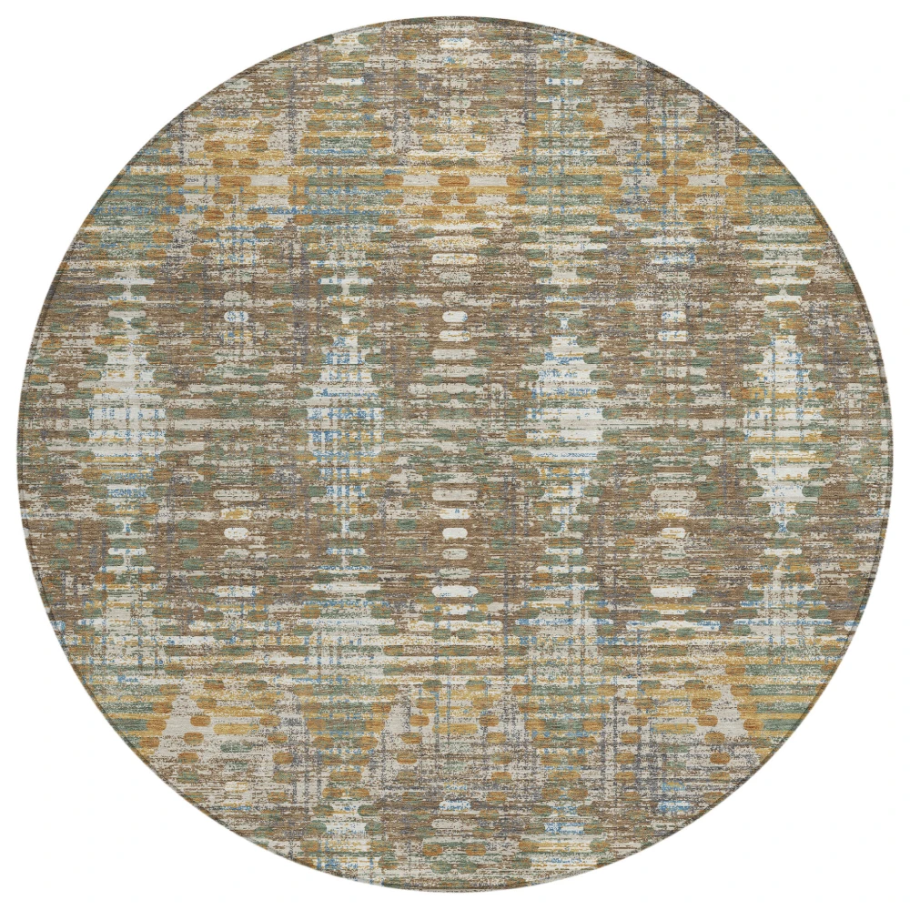 Chantille ACN2640 Brown 8' x 8' Rug