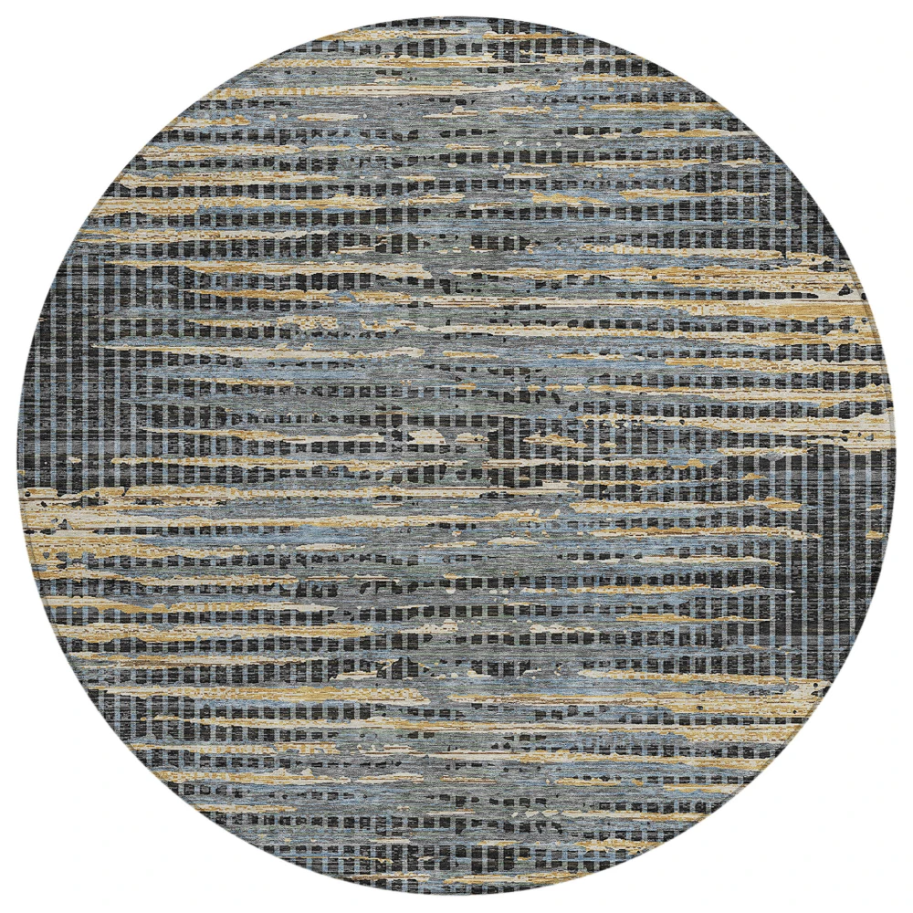 Chantille ACN2642 Black 8' x 8' Rug
