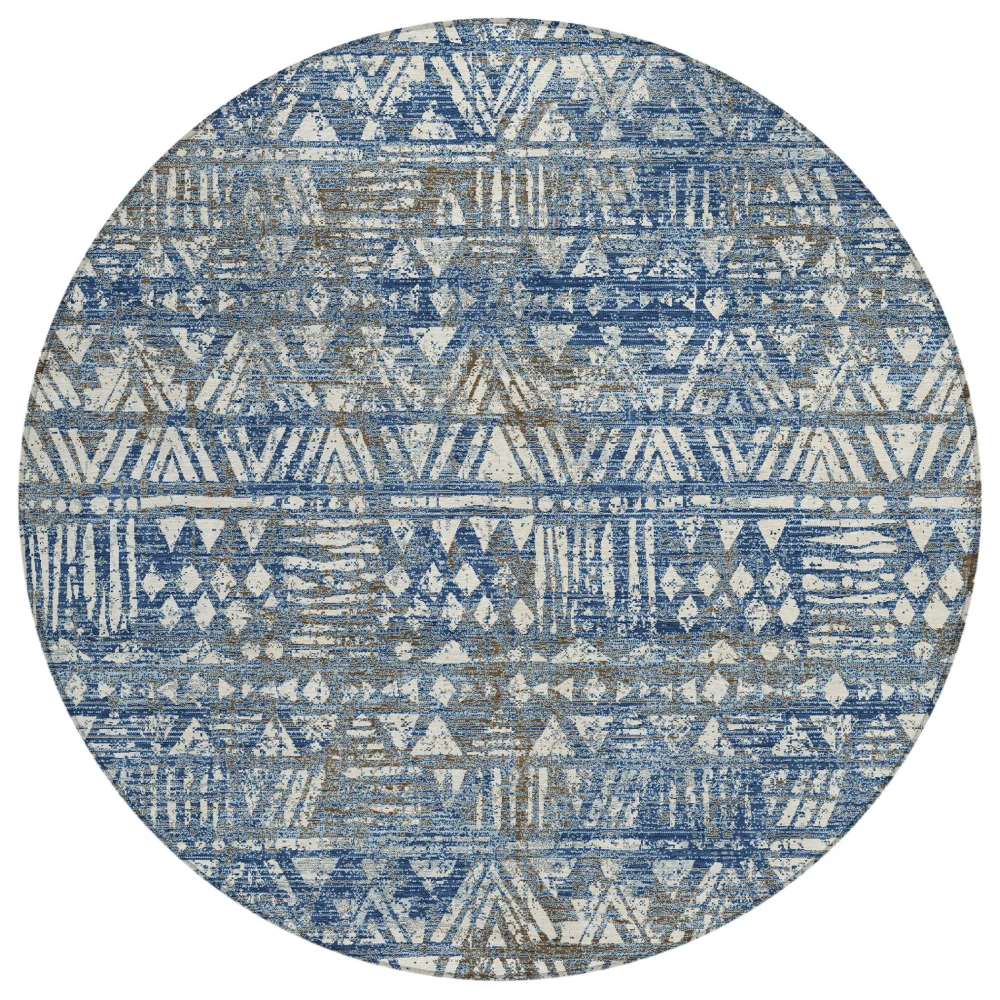 Chantille ACN2645 Navy 8' x 8' Rug