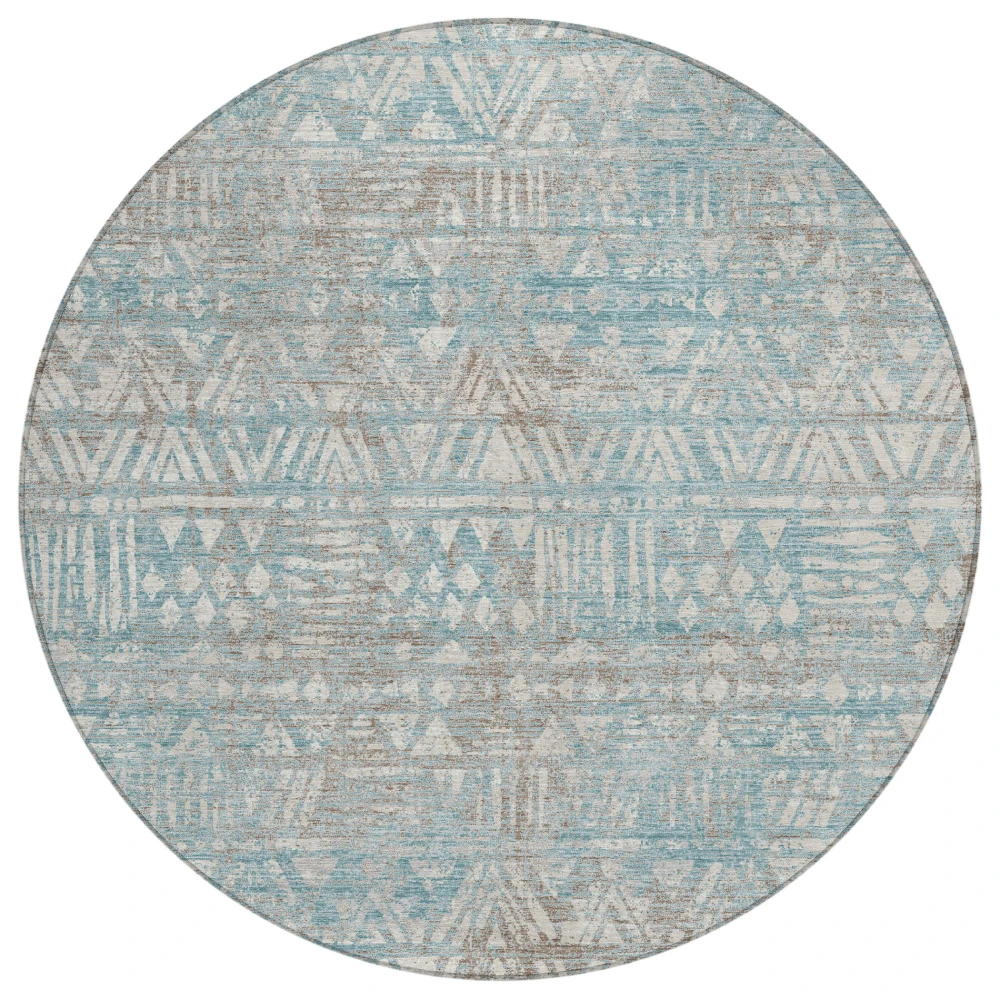 Chantille ACN2645 Teal 8' x 8' Rug