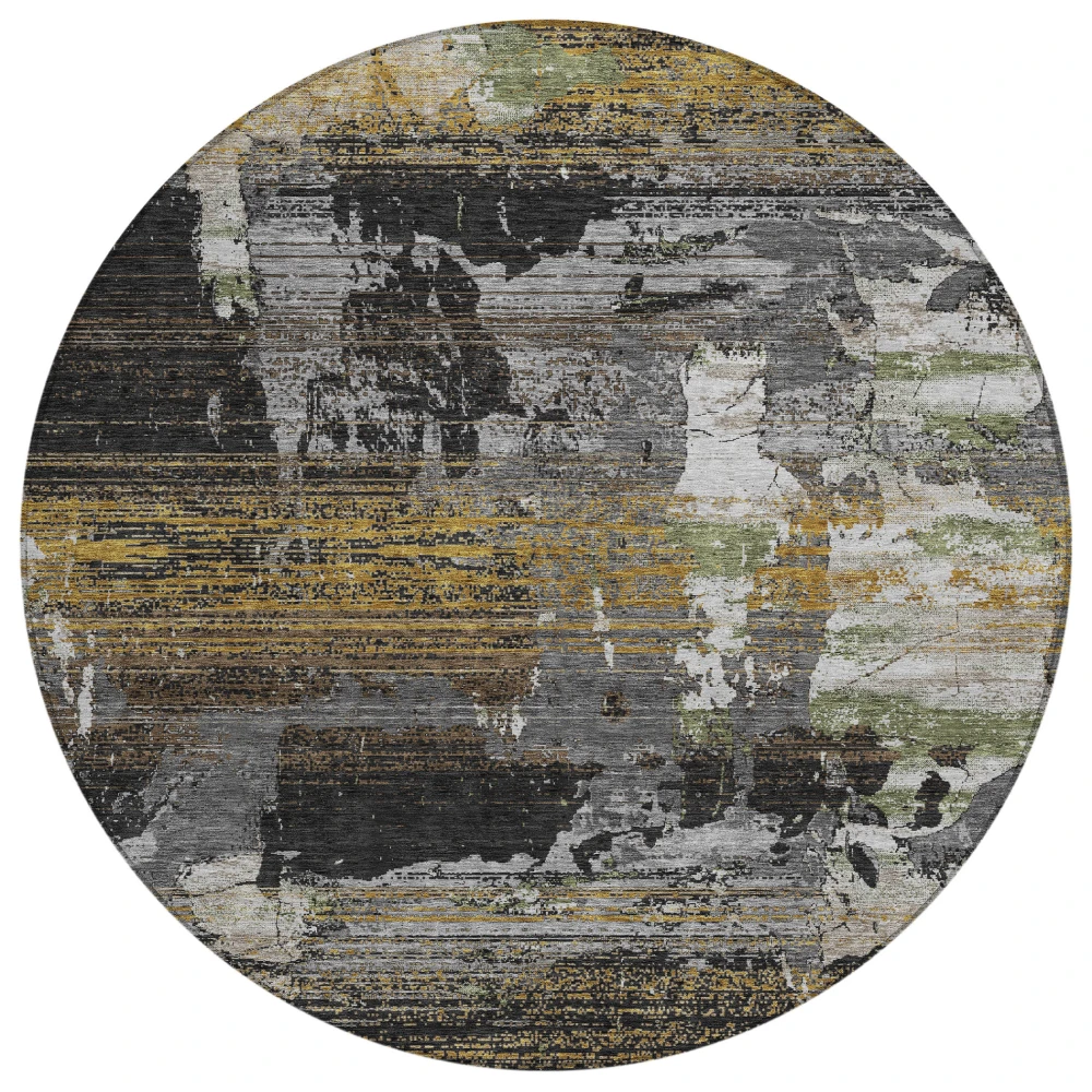 Chantille ACN2646 Black 8' x 8' Rug
