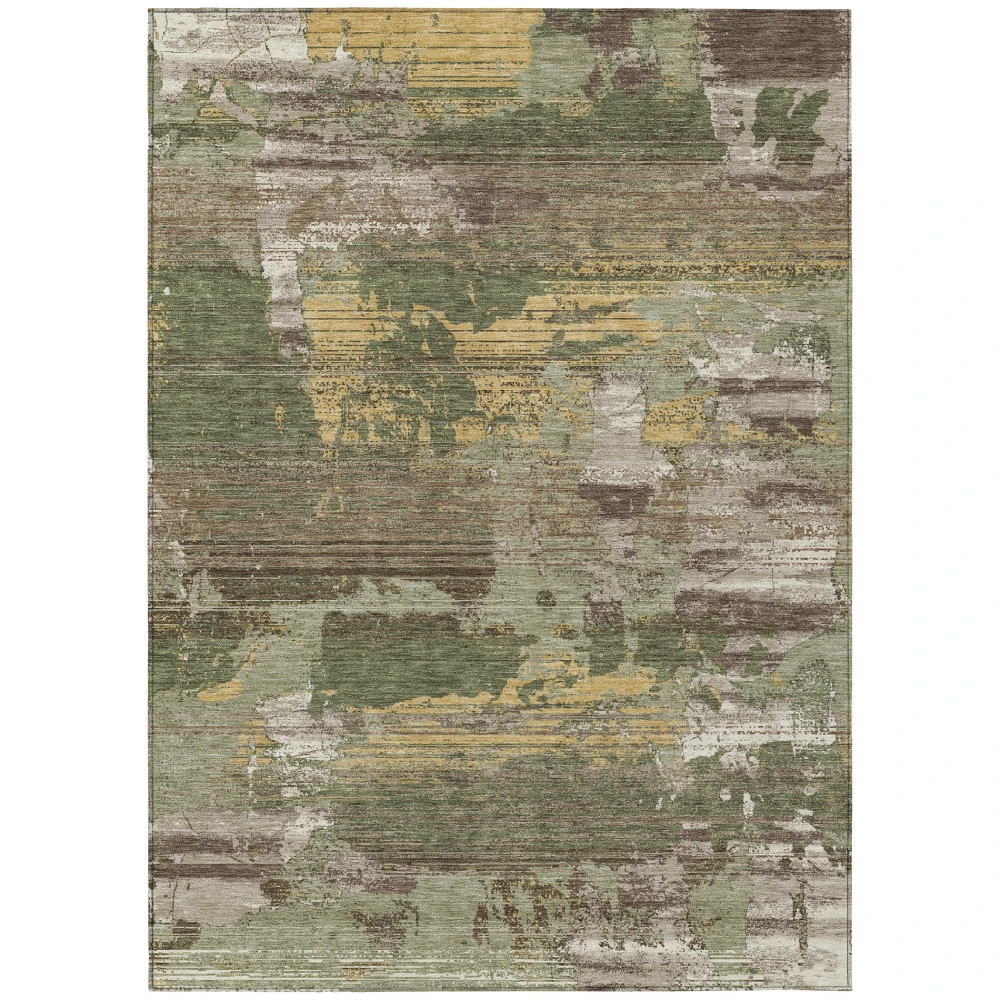 Chantille ACN2646 Olive 5' x 7'6