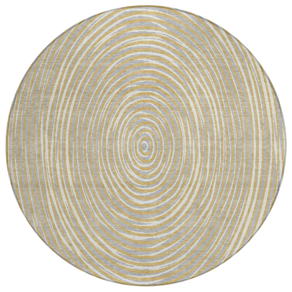 Chantille ACN2647 Gold 8' x 8' Rug
