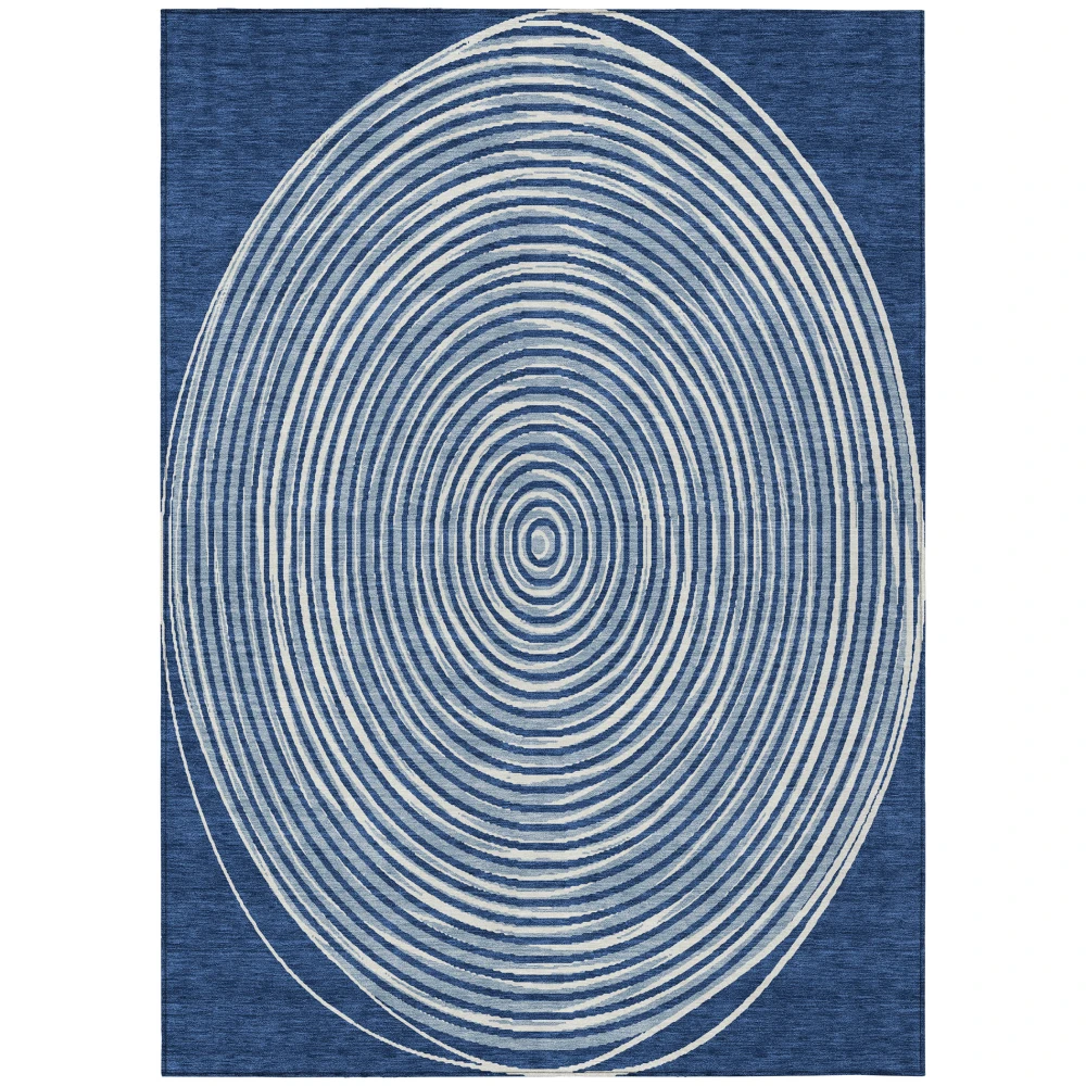 Chantille ACN2647 Navy 5' x 7'6