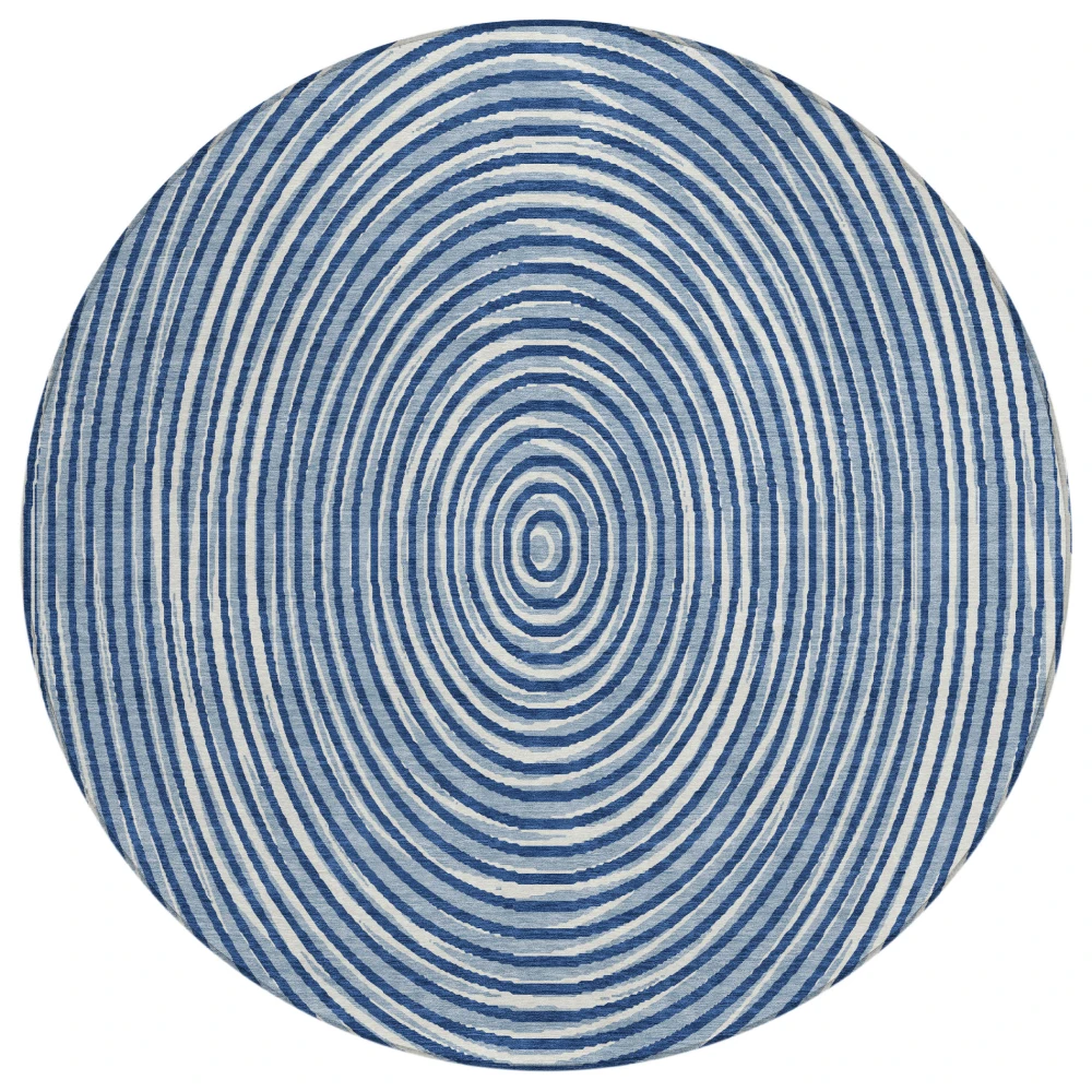 Chantille ACN2647 Navy 8' x 8' Rug