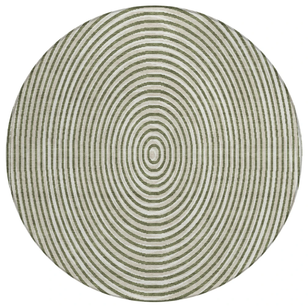 Chantille ACN2647 Olive 8' x 8' Rug