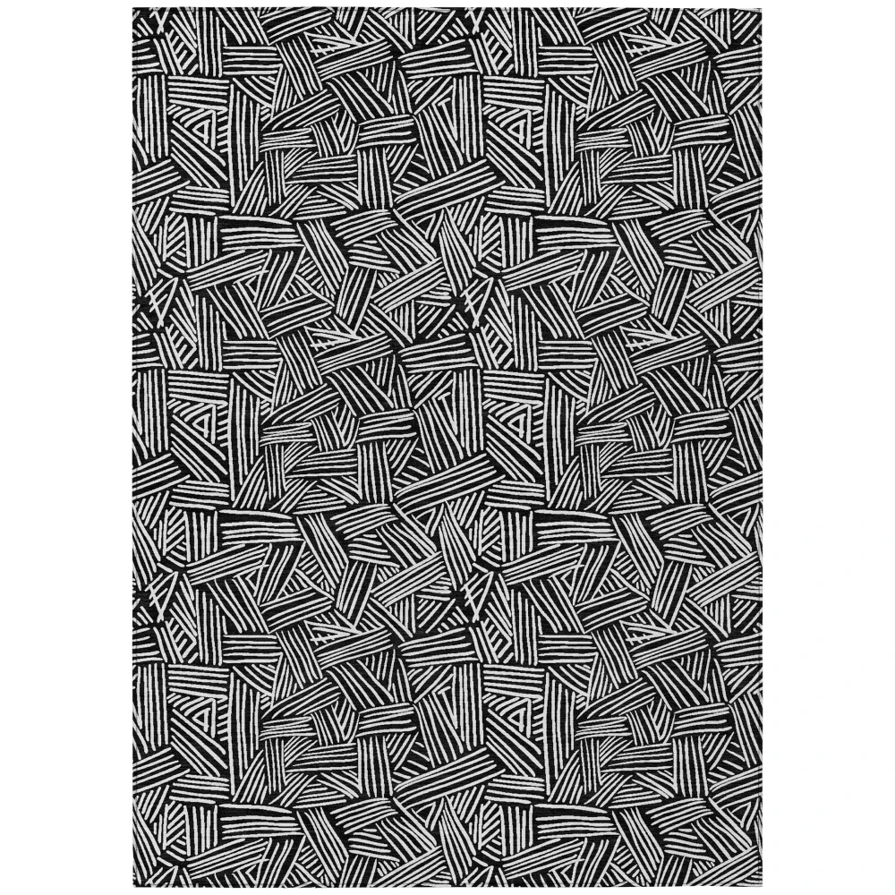 Chantille ACN2648 Black 5' x 7'6