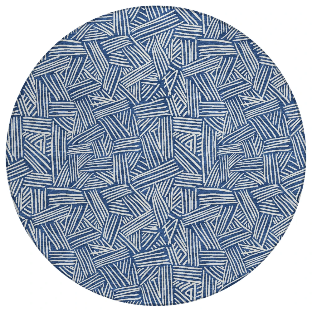Chantille ACN2648 Navy 8' x 8' Rug