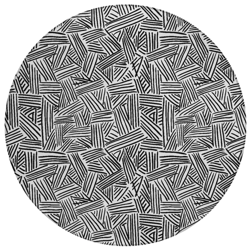 Chantille ACN2648 White 8' x 8' Rug