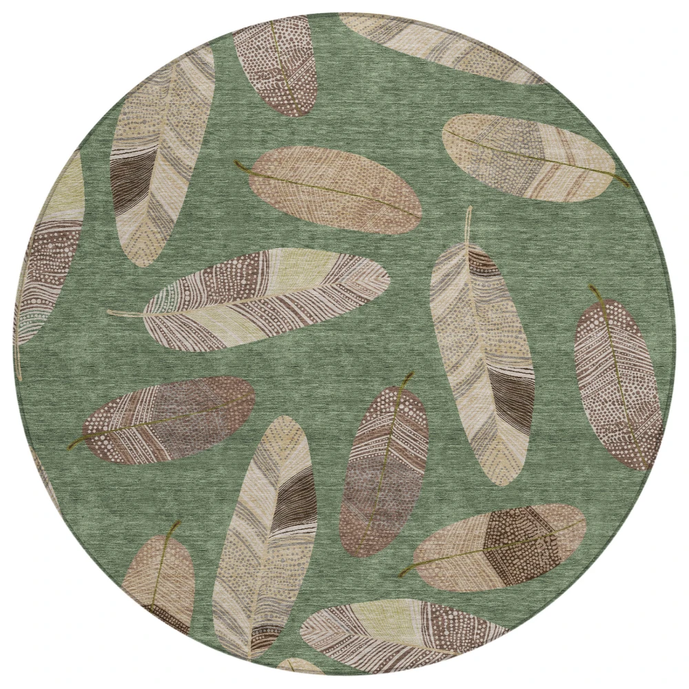 Chantille ACN2649 Green 8' x 8' Rug