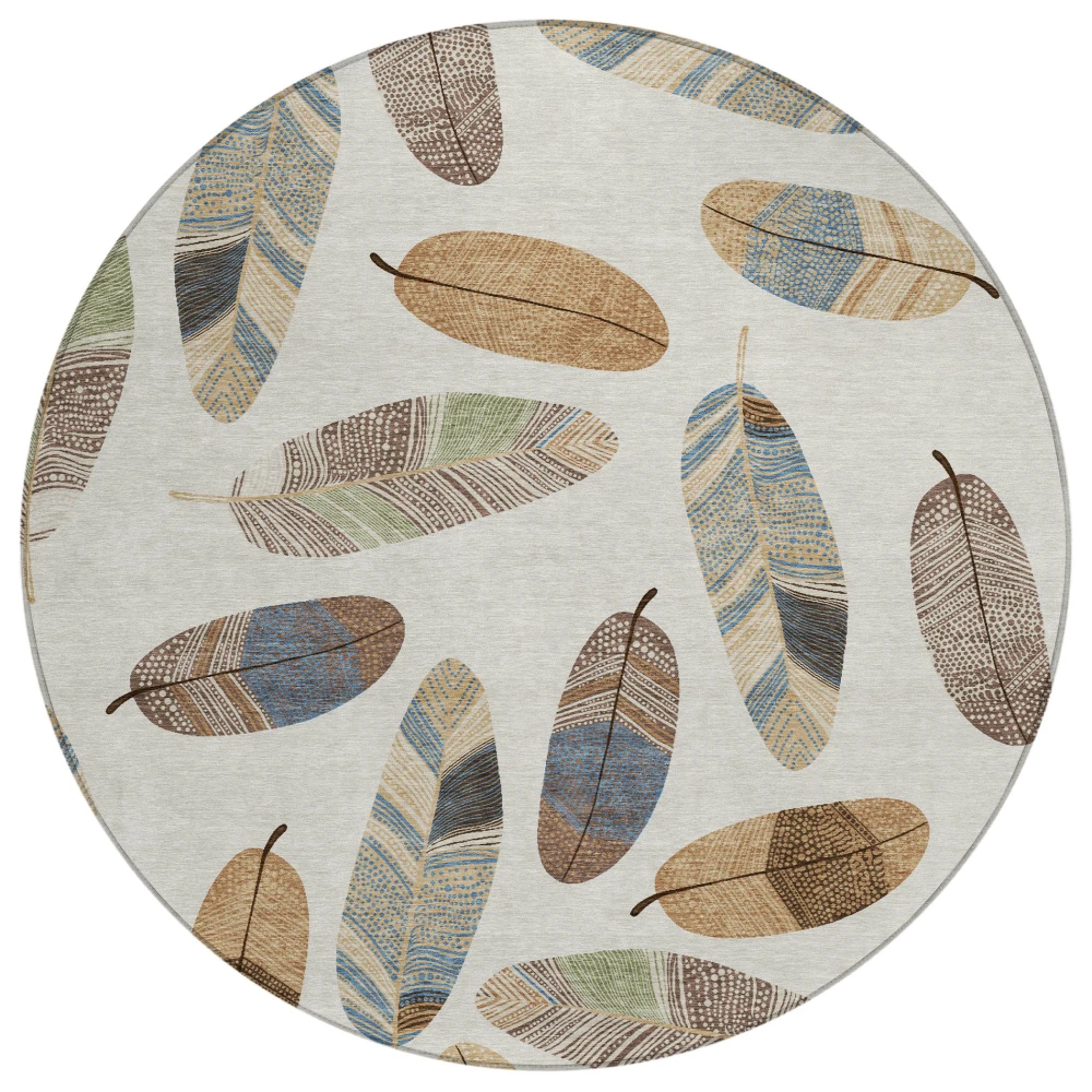 Chantille ACN2649 Linen 8' x 8' Rug