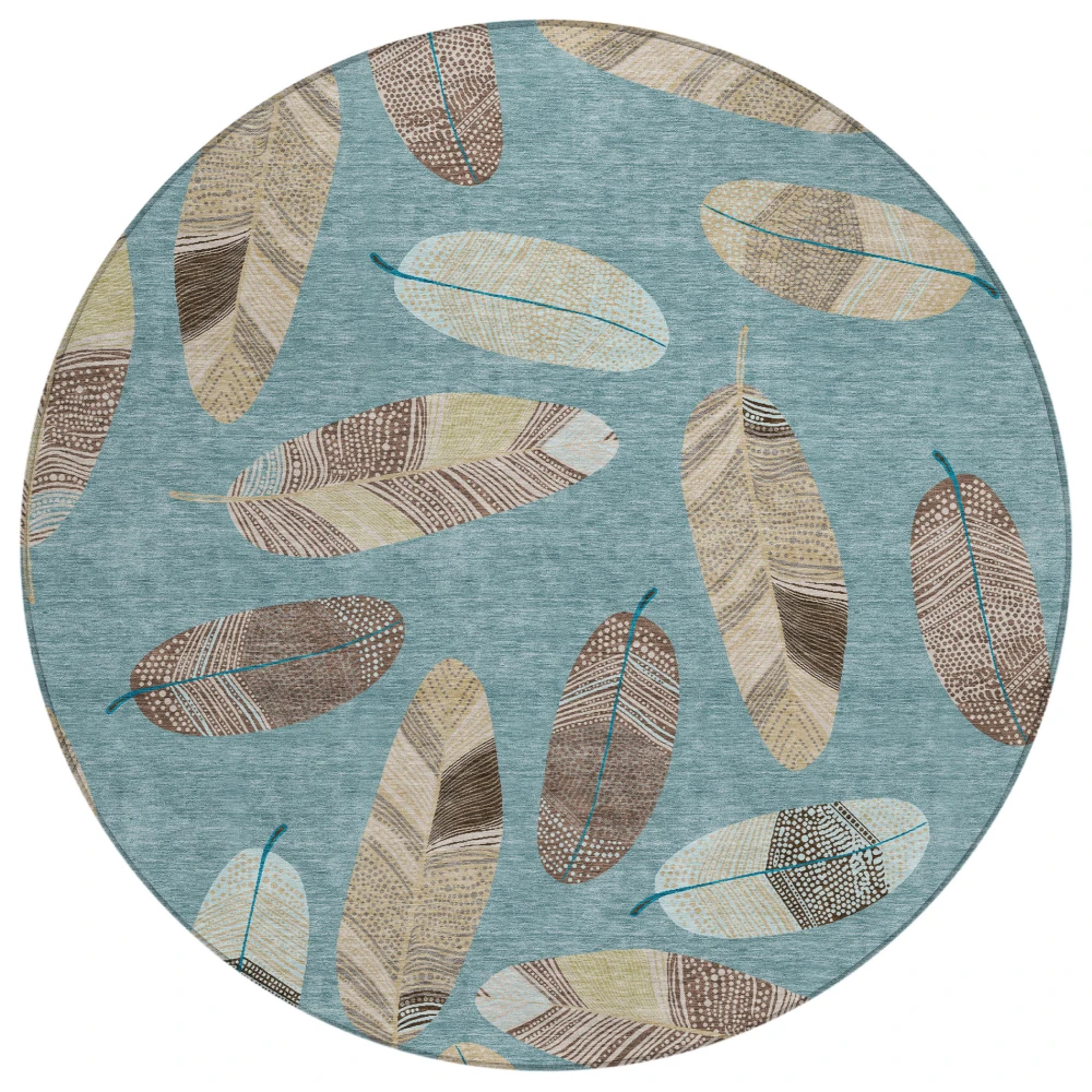 Chantille ACN2649 Teal 8' x 8' Rug