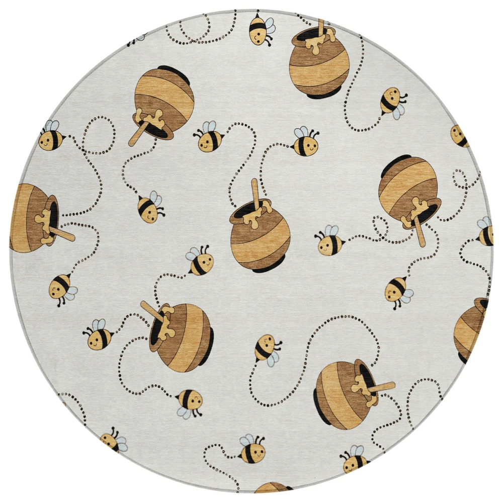 Chantille ACN2650 Ivory 8' x 8' Rug