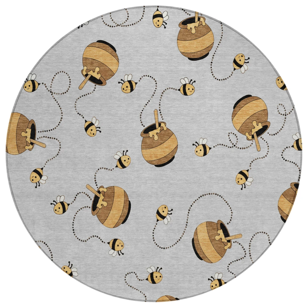 Chantille ACN2650 Silver 8' x 8' Rug