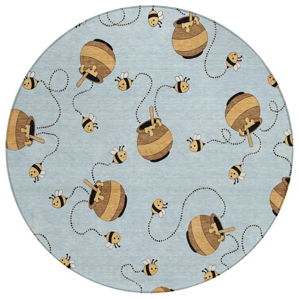 Chantille ACN2650 Sky 8' x 8' Rug