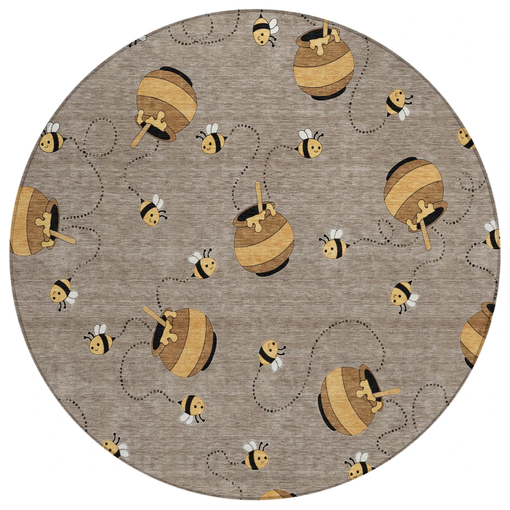 Chantille ACN2650 Taupe 8' x 8' Rug