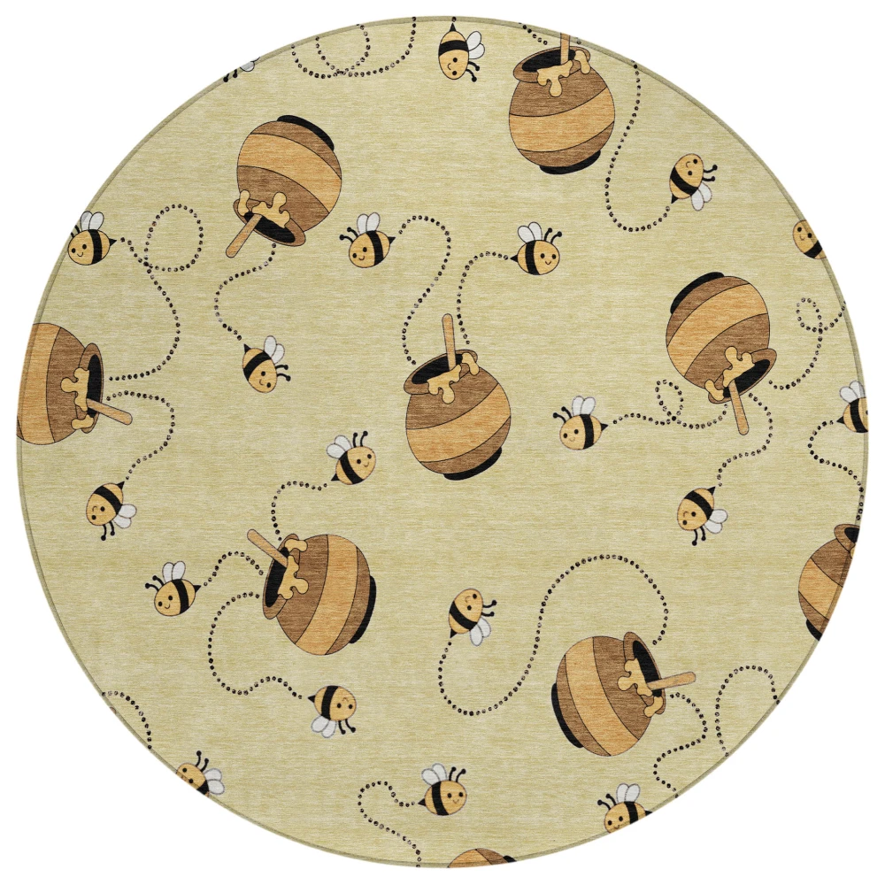 Chantille ACN2650 Wheat 8' x 8' Rug