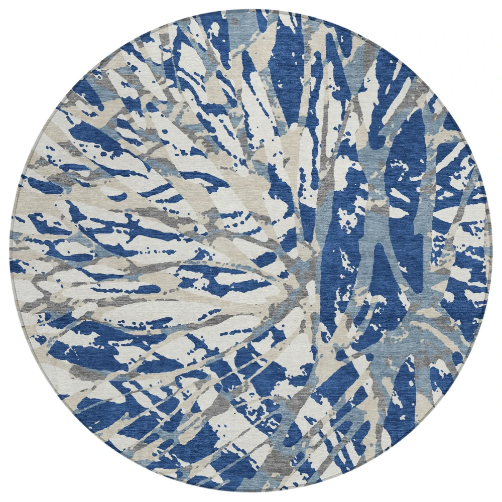 Chantille ACN2651 Navy 8' x 8' Rug