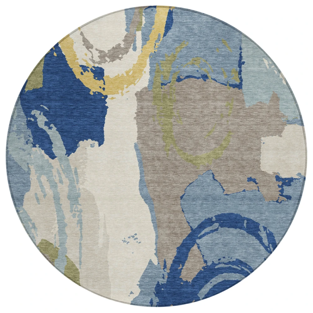 Chantille ACN2652 Blue 8' x 8' Rug