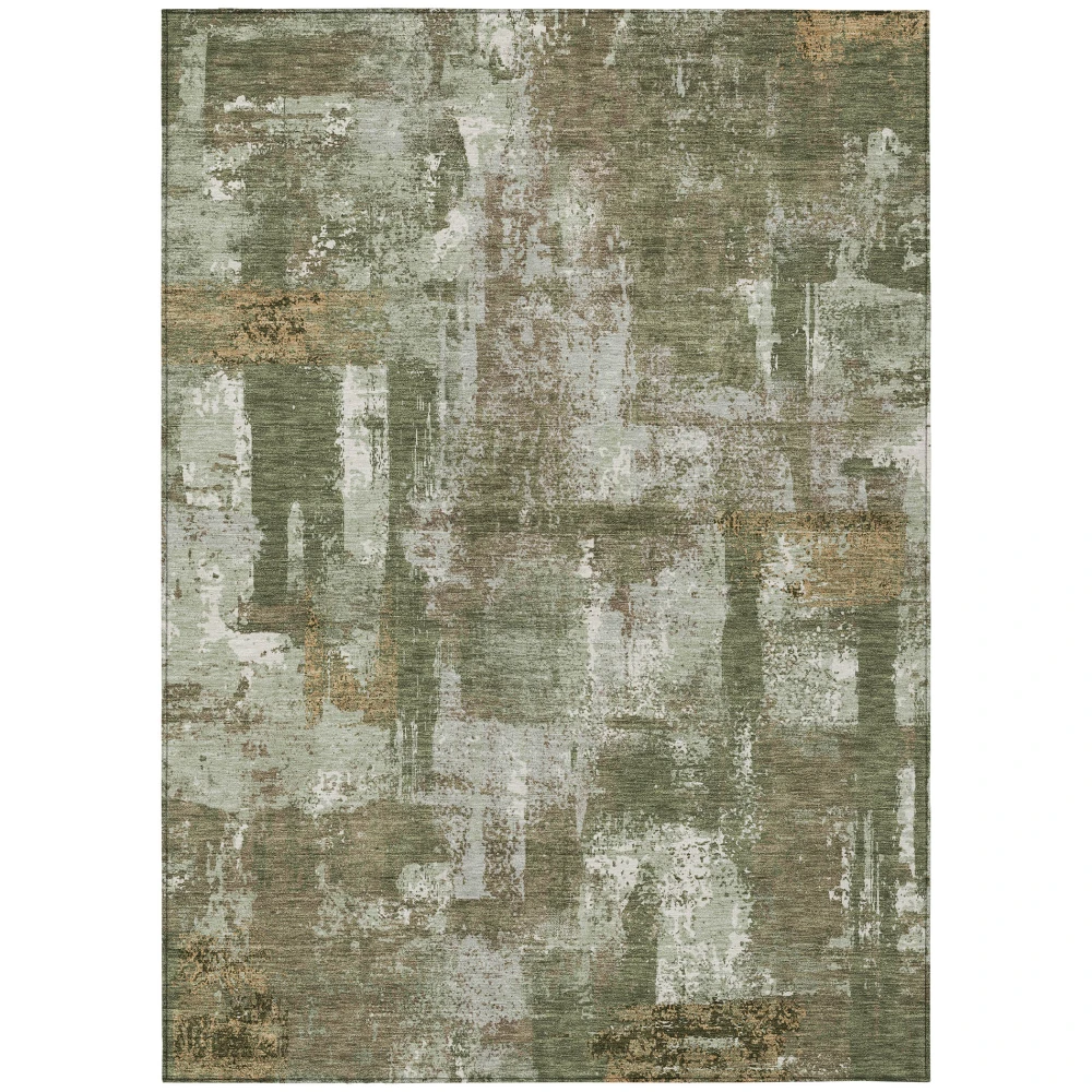 Chantille ACN2655 Olive 5' x 7'6