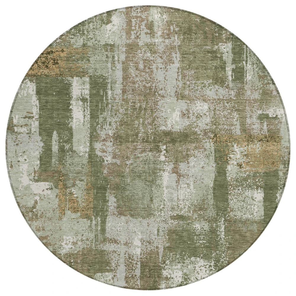 Chantille ACN2655 Olive 8' x 8' Rug