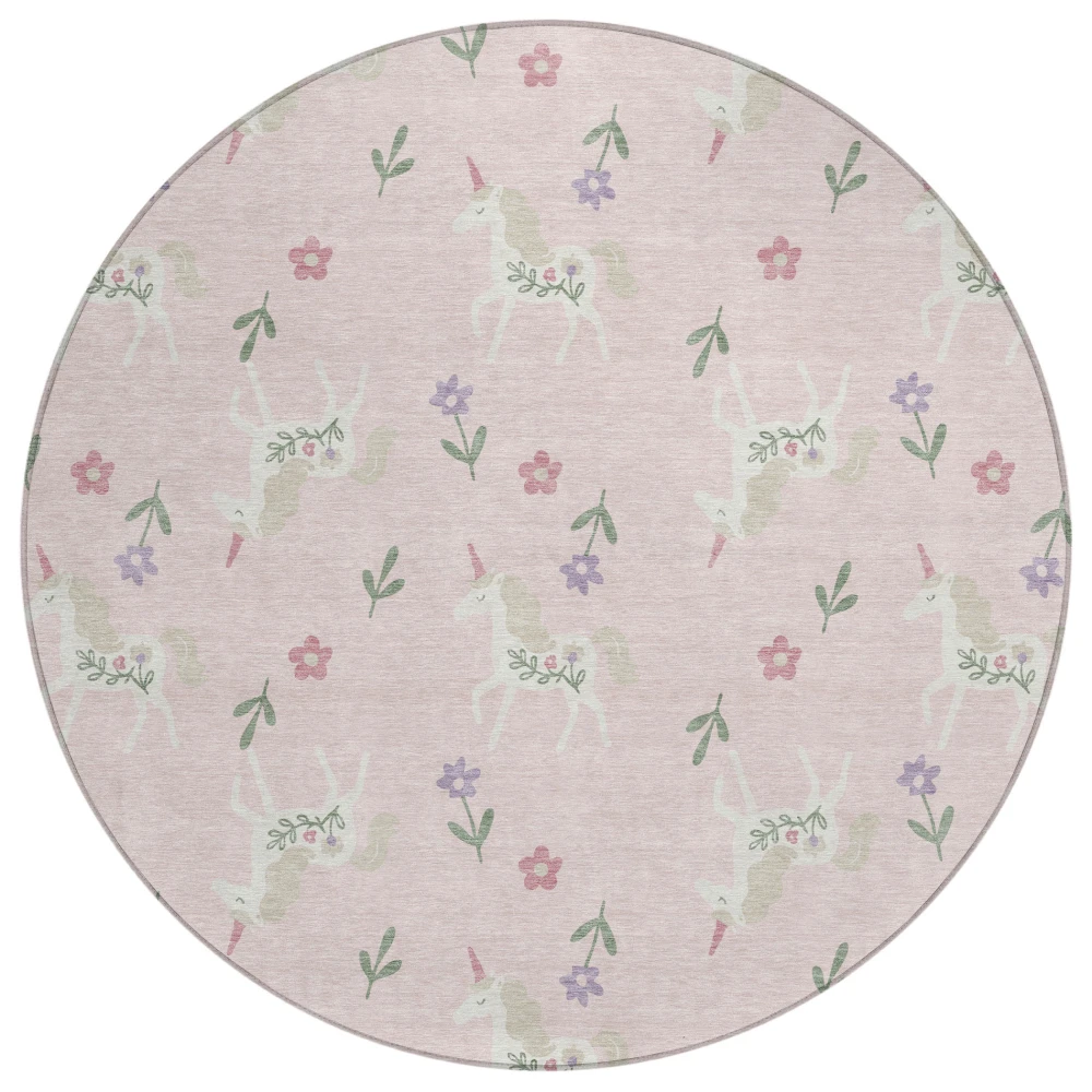 Chantille ACN2657 Pink 8' x 8' Rug