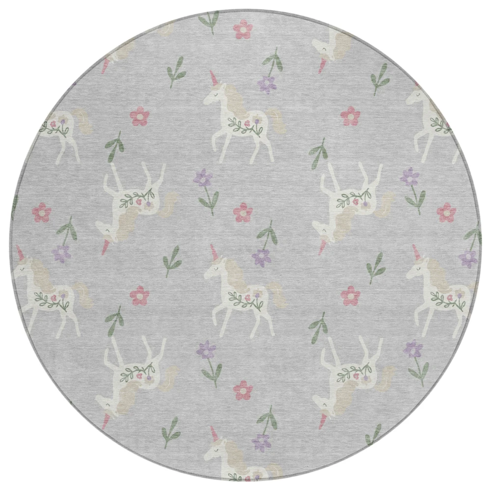 Chantille ACN2657 Silver 8' x 8' Rug