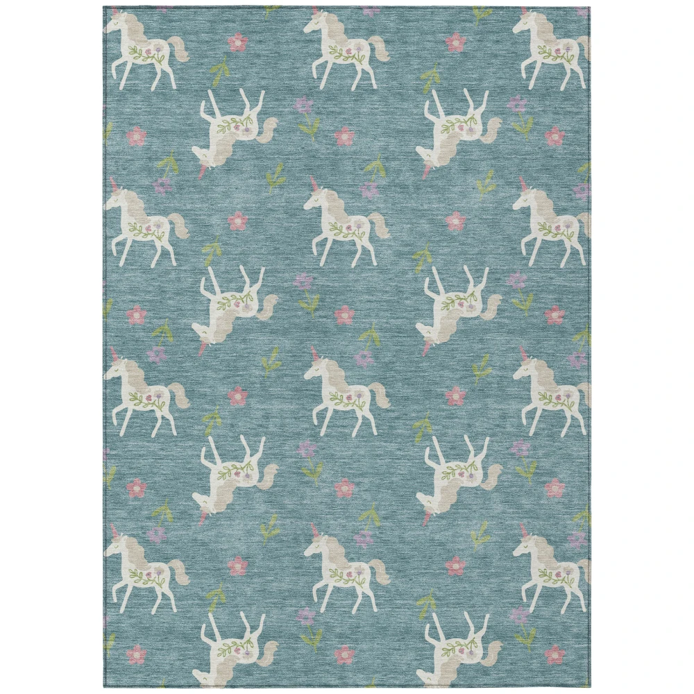 Chantille ACN2657 Teal 3' x 5' Rug