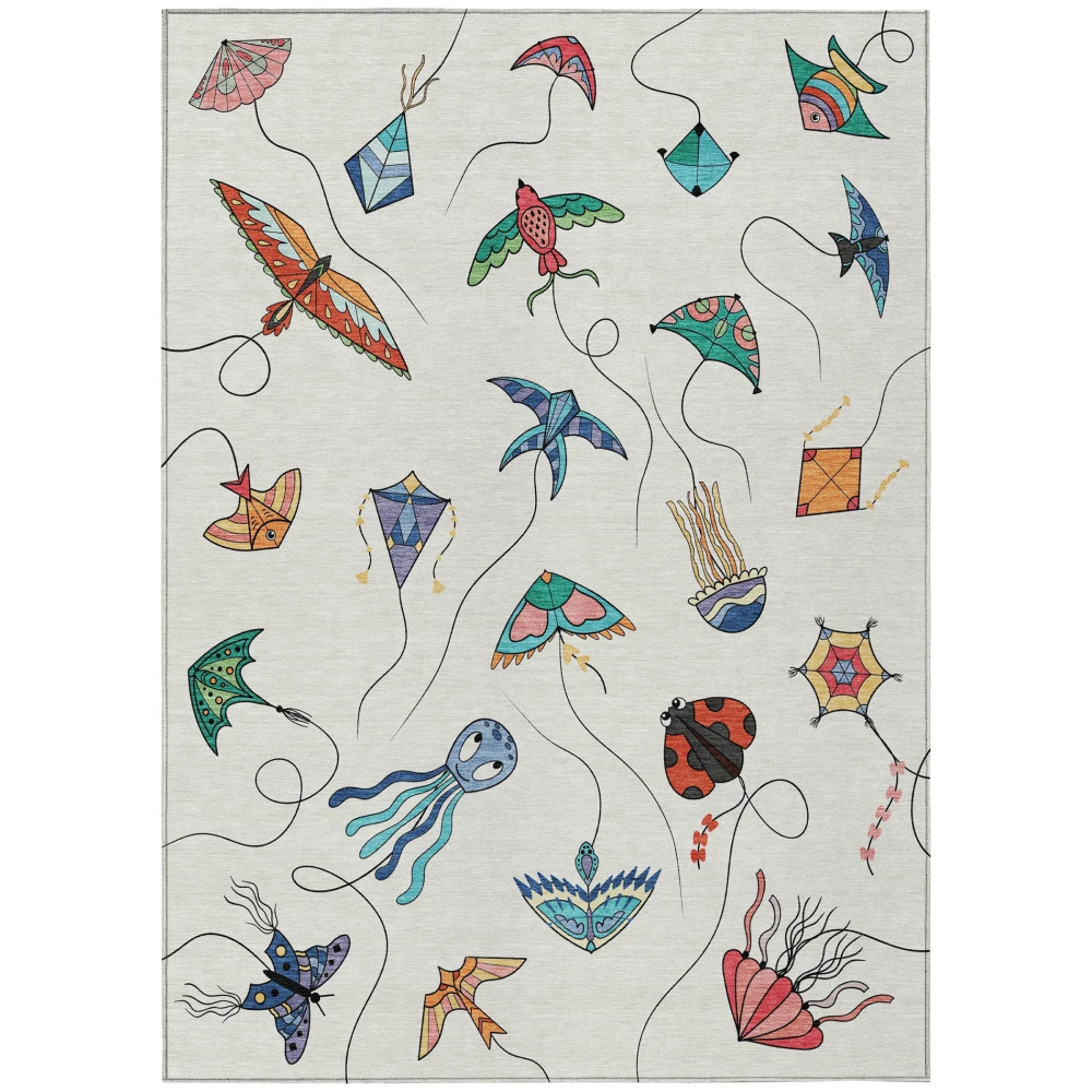 Chantille ACN2659 Ivory 5' x 7'6