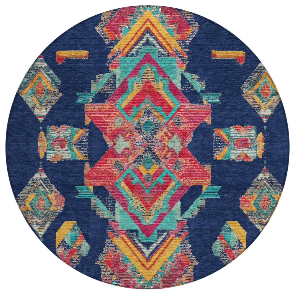 Chantille ACN2661 Navy 8' x 8' Rug