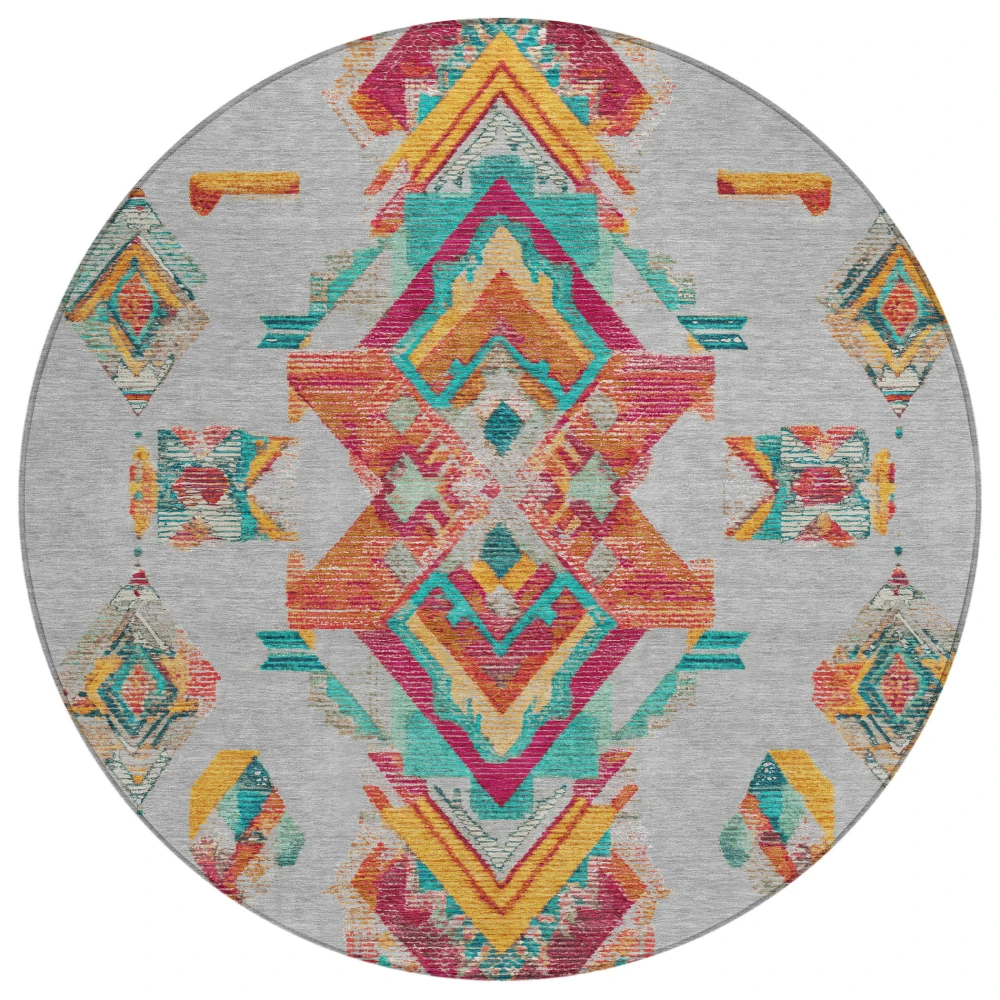 Chantille ACN2661 Silver 8' x 8' Rug
