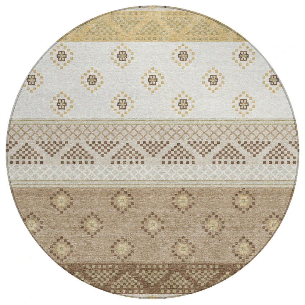 Chantille ACN2662 Beige 8' x 8' Rug