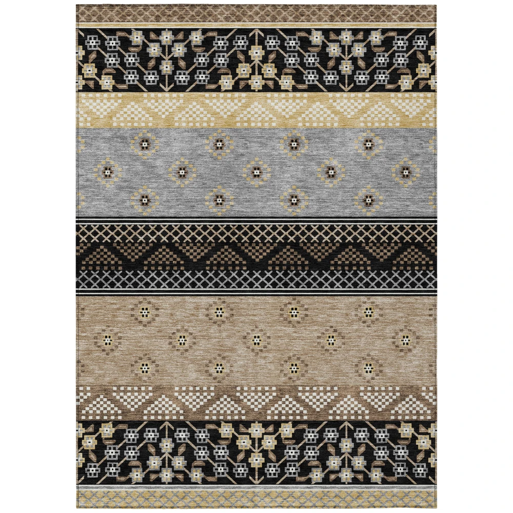 Chantille ACN2662 Black 3' x 5' Rug