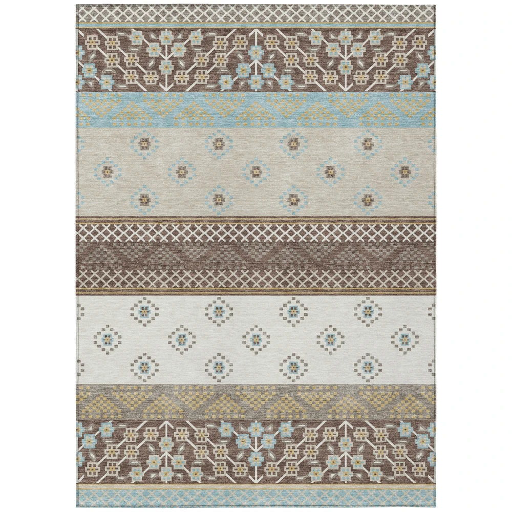Chantille ACN2662 Chocolate 5' x 7'6