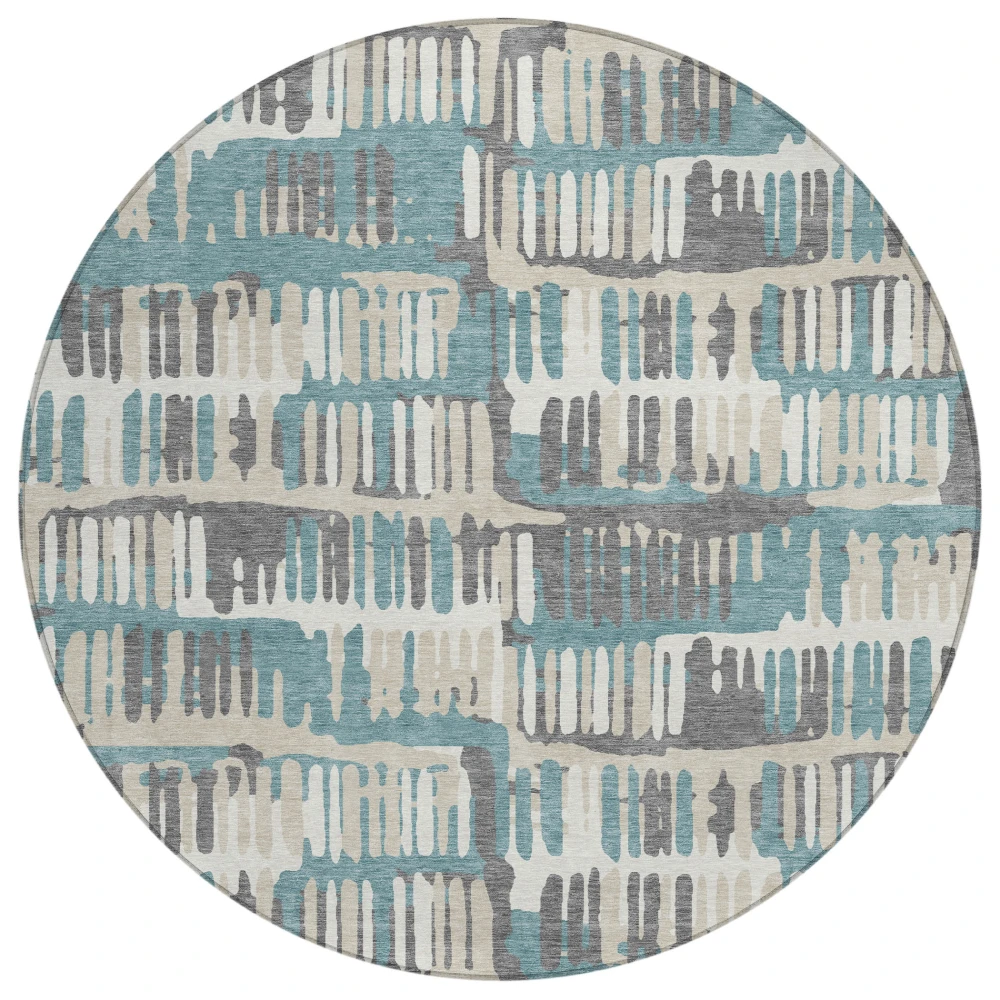 Chantille ACN2663 Teal 8' x 8' Rug