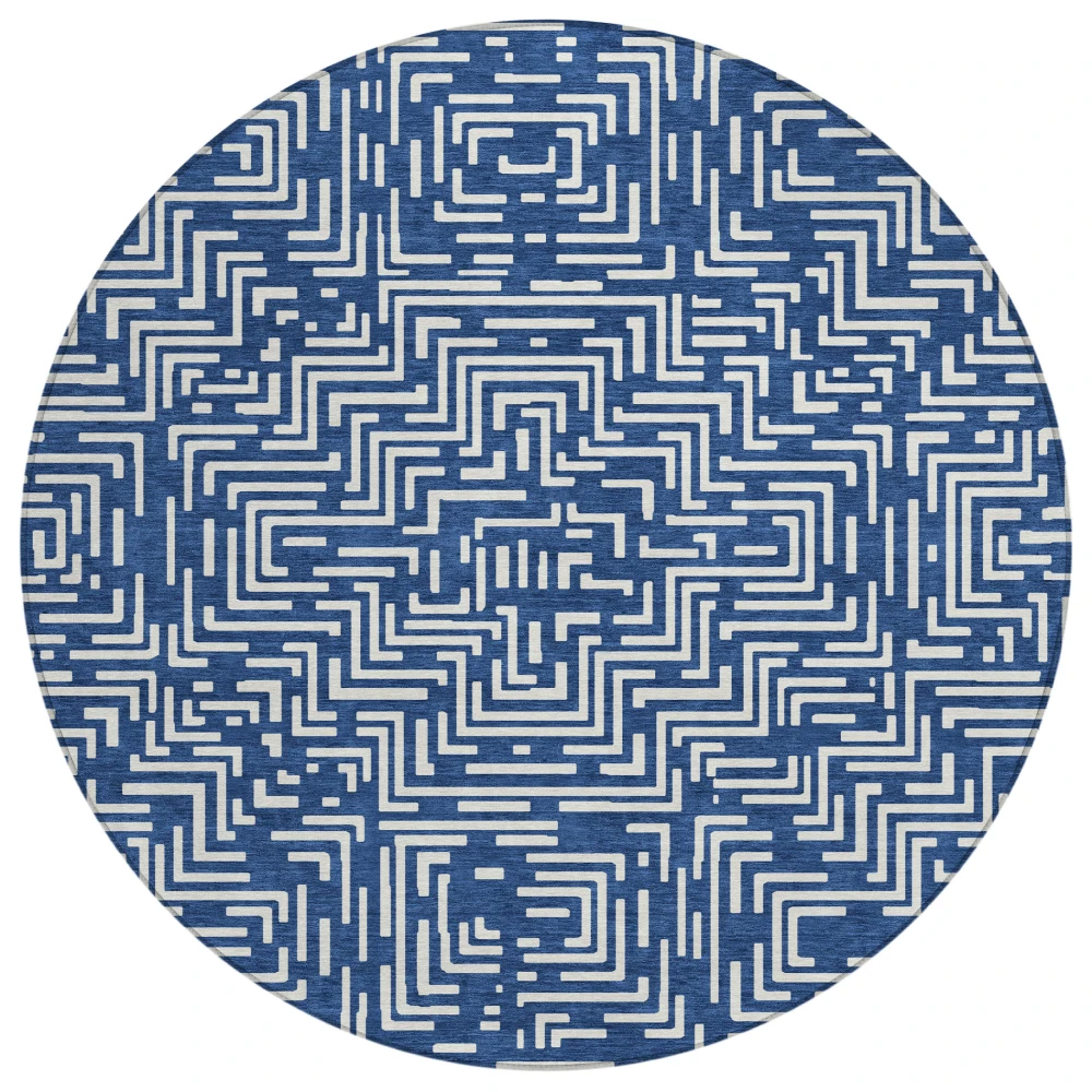 Chantille ACN2664 Navy 8' x 8' Rug