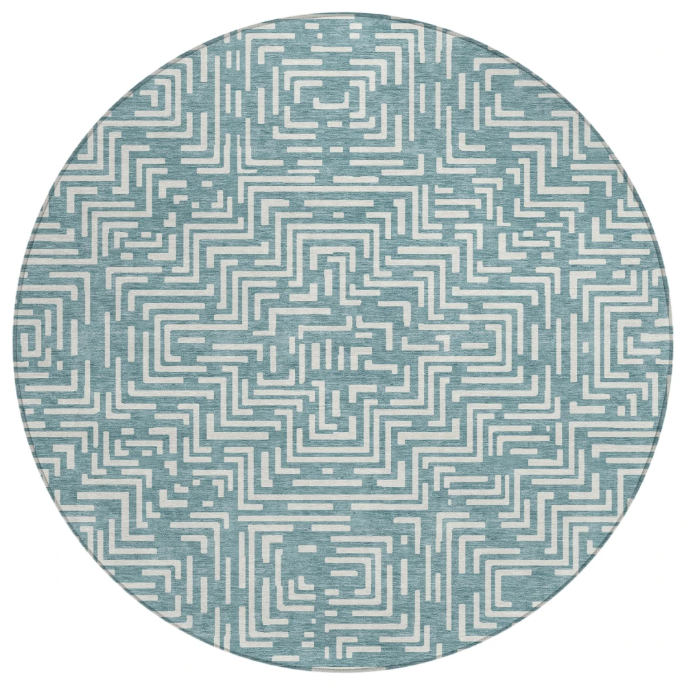 Chantille ACN2664 Teal 8' x 8' Rug