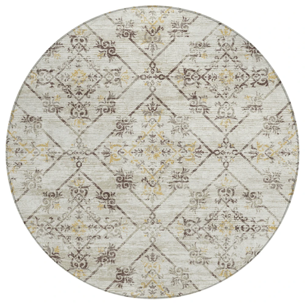 Chantille ACN2665 Beige 8' x 8' Rug
