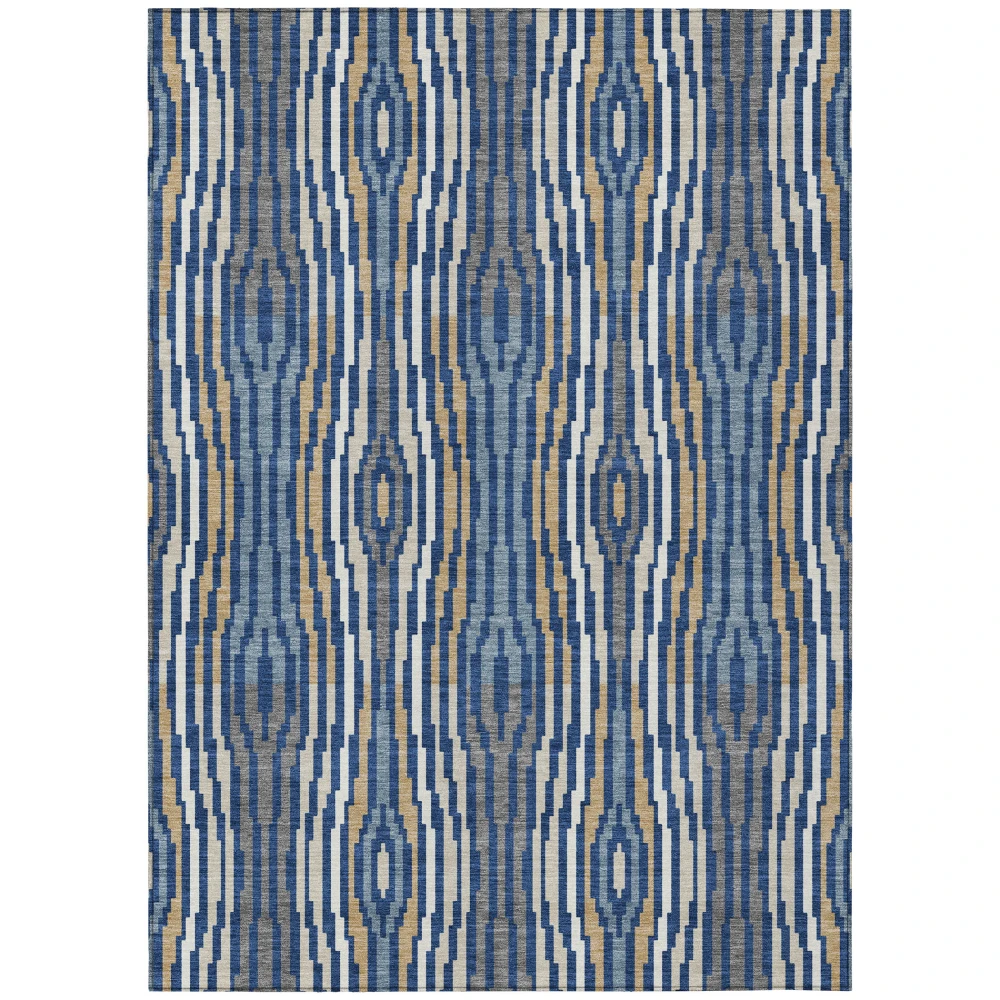Chantille ACN2666 Blue 5' x 7'6
